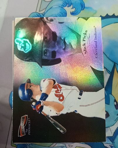 1996 Pinnacle Aficionado Slick Picks #30 Sandy Alomar Jr. — front