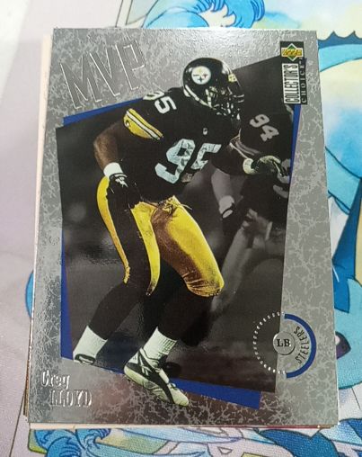 1996 Upper Deck Collector's Choice MVPs #M37 Greg Lloyd — front