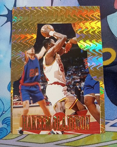 1995 Pacific Prisms #DS3 Hakeem Olajuwon — front