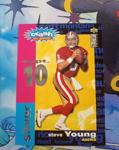 1995 Upper Deck Collector's Choice #C5 Steve Young — front