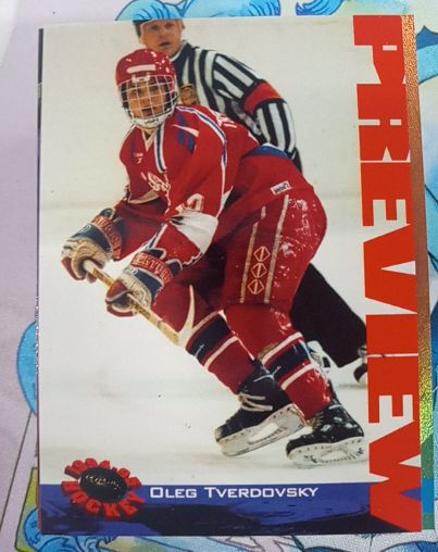 1994 Classic Draft #NNO Oleg Tverdovsky — front