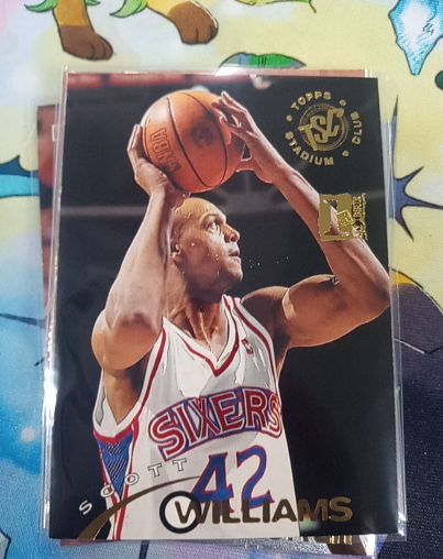 1994-95 Topps Stadium Club #272 Scott Williams — front