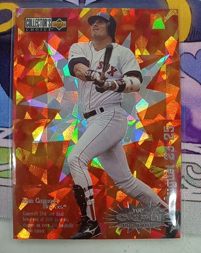 1996 Upper Deck Collector's Choice #CG5 Jose Canseco You Crash the Game — front