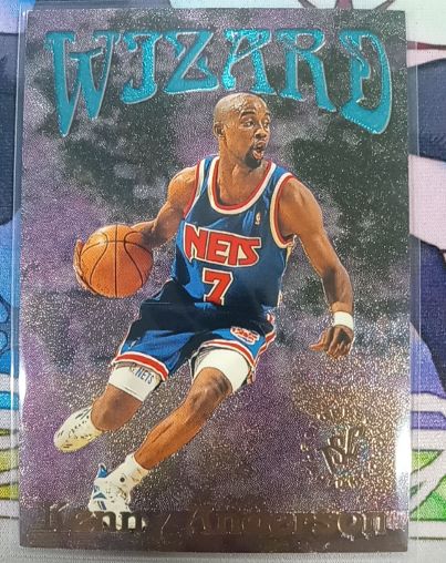 1995-96 Topps Stadium Club Wizard #W6 Kenny Anderson — front