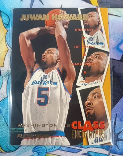 1995-96 Fleer #4 Juwan Howard Class Encounters — front