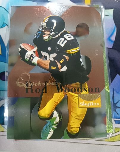 1995 SkyBox Premium Quickstrike #Q9 Rod Woodson — front