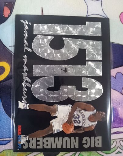 1994-95 Hoops Big Numbers #BN2 Jamal Mashburn — front
