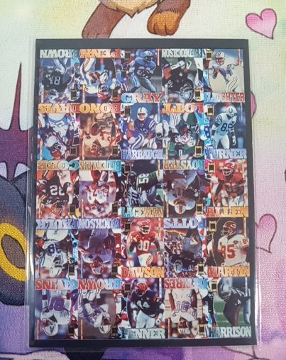 1994 Signature Rookies Football Card Lot — front