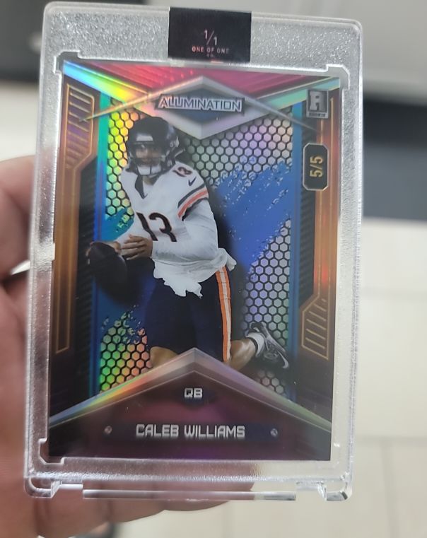 2024 Wild Card Alumination #81 Caleb Williams — front