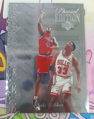 1995-96 Upper Deck Special Edition #SE180 Chris Webber — front