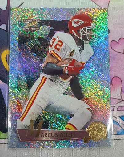 1995 Score Summit #12 Marcus Allen — front