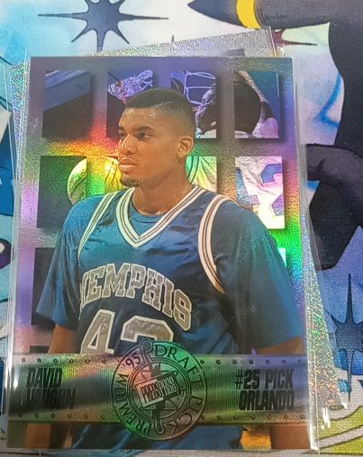 1995 Press Pass Premium Draft Picks #25 David Vaughn — front