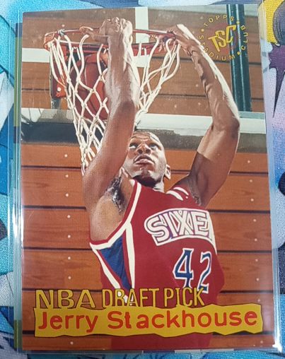 1995-96 Topps Stadium Club #3 Jerry Stackhouse — front