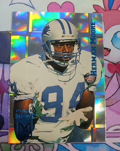 1995 Playoff Prime Mini #31 Herman Moore — front