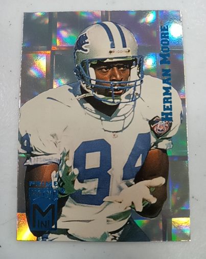 1995 Playoff Prime Mini #31 Herman Moore — front
