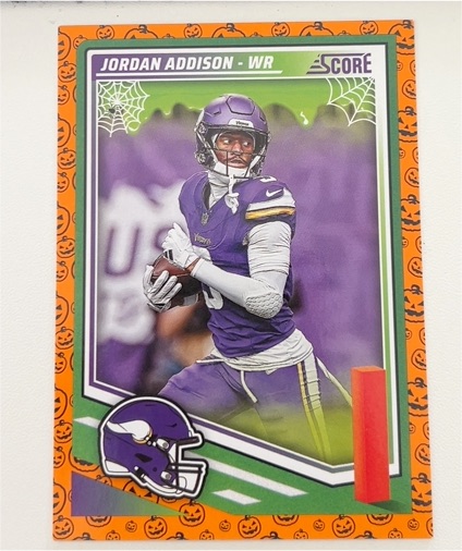 2025 Panini Score A Treat #109 Jordan Addison — front
