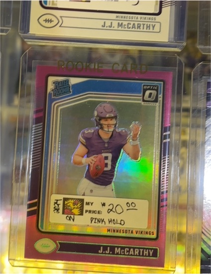 2024 Panini Donruss Optic #303 J.J. McCarthy — front