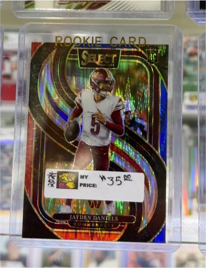 2024 Panini Select Premier Level #112 Jayden Daniels — front