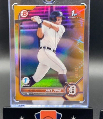 2022 Bowman Draft #BDC-15 Jace Jung — front
