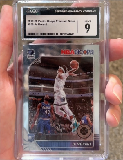 2019-20 Panini Hoops Premium Stock #259 Ja Morant — front