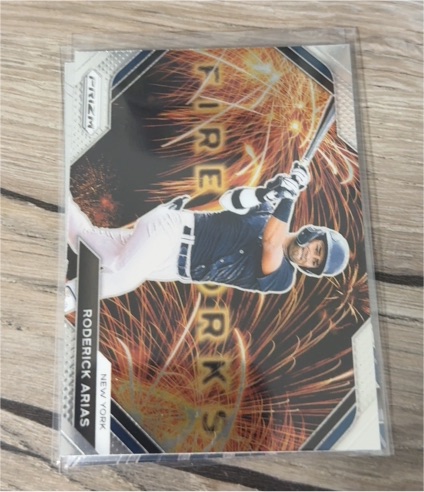 2024 Panini Prizm Fireworks #5 Roderick Arias — front
