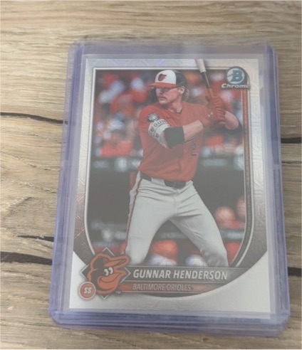 2025 Bowman Chrome #2 Gunnar Henderson — front