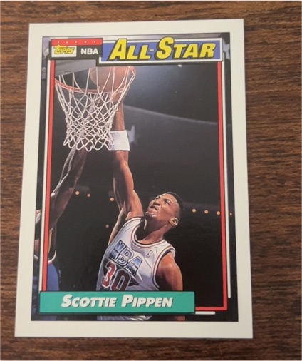 1992-93 Topps All-Star #103 Scottie Pippen — front