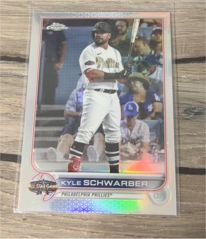 2022 Topps Chrome Update #ASG-32 Kyle Schwarber — front
