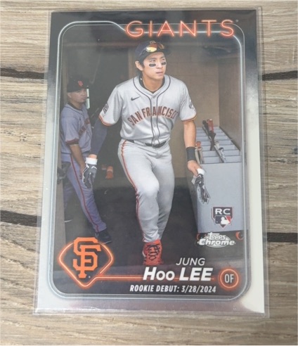 2024 Topps Chrome Update #USC185 Jung Hoo Lee — front
