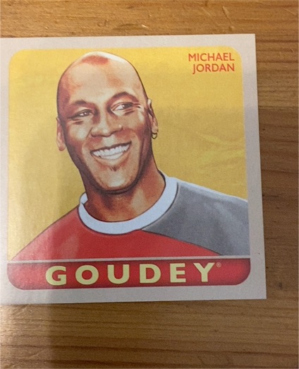 2025 Upper Deck Goodwin Champions Goudey #G-1 Michael Jordan — front