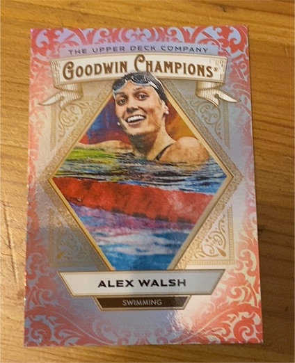 2025 Upper Deck Goodwin Champions #38 Alex Walsh — front
