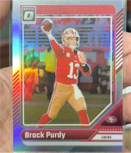 2024 Donruss Optic #170 Brock Purdy — front