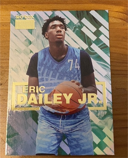 2023 Skybox Metal Universe Champions #S-43 Eric Dailey Jr. — front