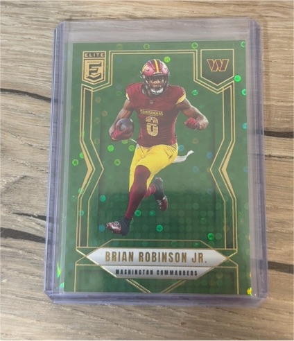 2025 Donruss Elite #25 Brian Robinson Jr. — front
