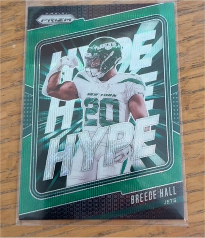 2024 Panini Prizm #11 Breece Hall — front