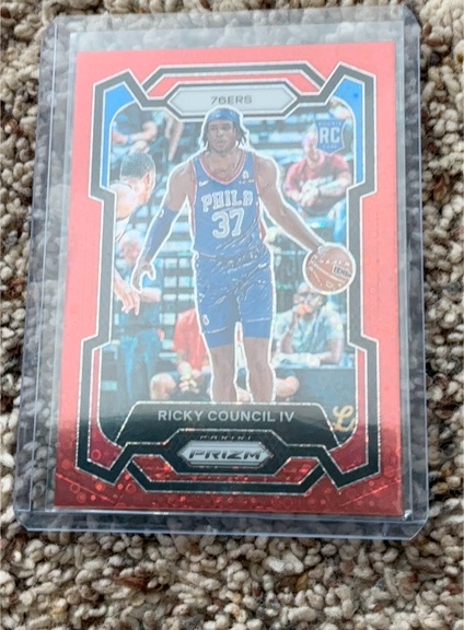 2023-24 Panini Prizm #294 Ricky Council IV — front