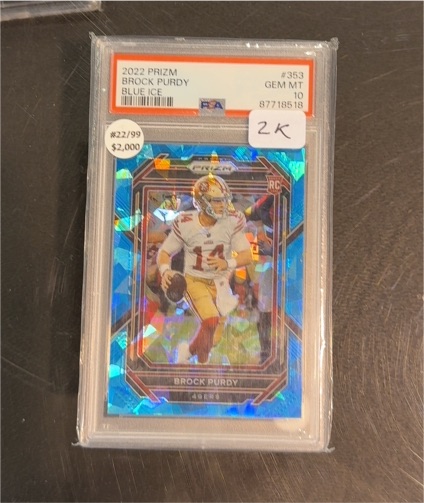 2022 Panini Prizm #353 Brock Purdy — front