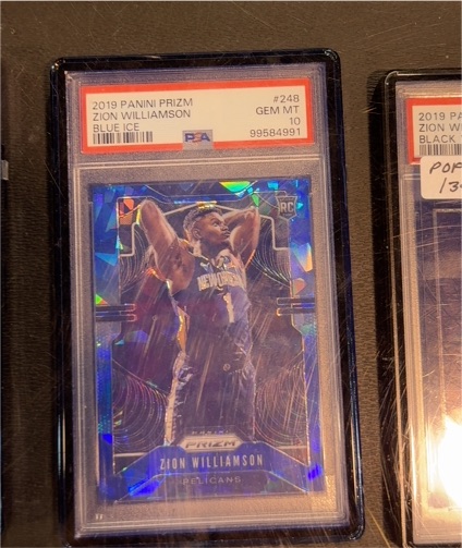 2019 Panini Prizm #248 Zion Williamson — front