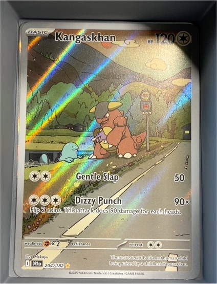 2025 Pokémon Scarlet & Violet Destined Rivals #204 Kangaskhan — front