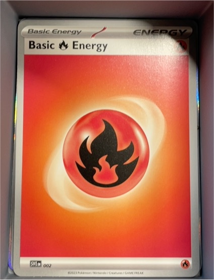 2023 Pokemon Scarlet & Violet #002 Basic Fire Energy — front