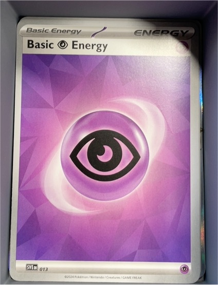 2024 Pokémon SVE #013 Basic Psychic Energy — front