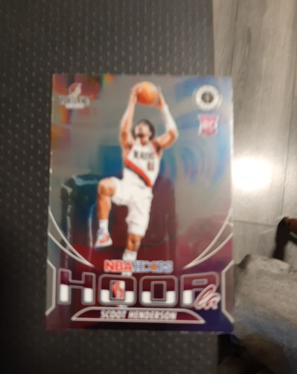 2023-24 Panini NBA Hoops Premium Stock #13 Scoot Henderson — front