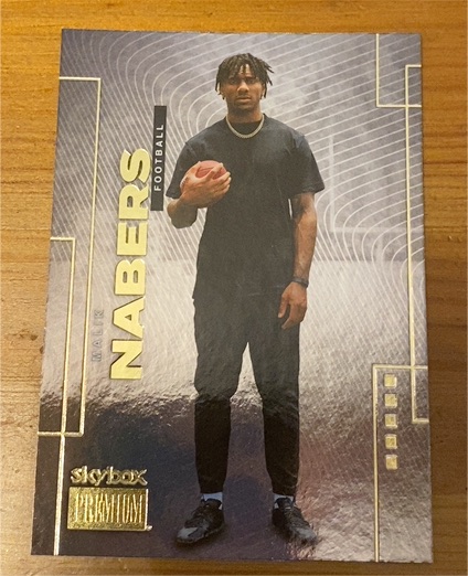 2024 SkyBox Premium Metal Universe Champions #S-27 Malik Nabers — front