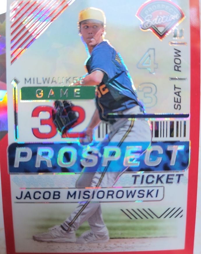 2024 Panini Prospect Edition #32 Jacob Misiorowski — front