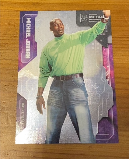 2024 SkyBox Metal Universe Champions #1 Michael Jordan — front