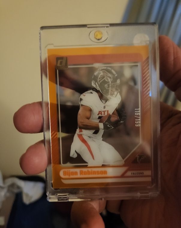 2024 Panini Clearly Donruss #116 Bijan Robinson — front