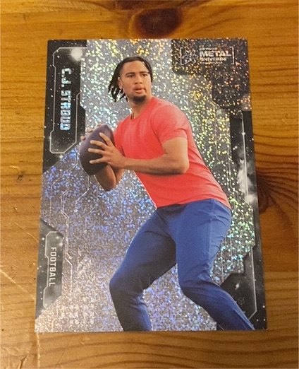 2024 Skybox Metal Universe Champions #7 C.J. Stroud — front