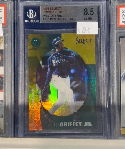 1998 Select Jersey Numbers Prototypes #116 Ken Griffey Jr. — front