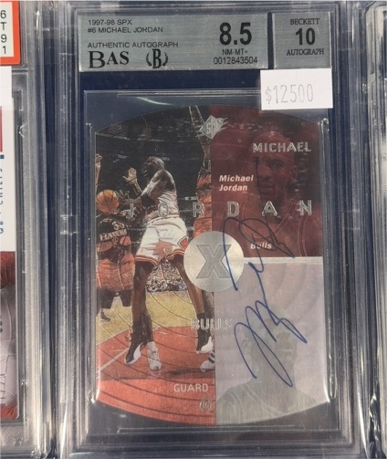 1997-98 SPx #6 Michael Jordan — front