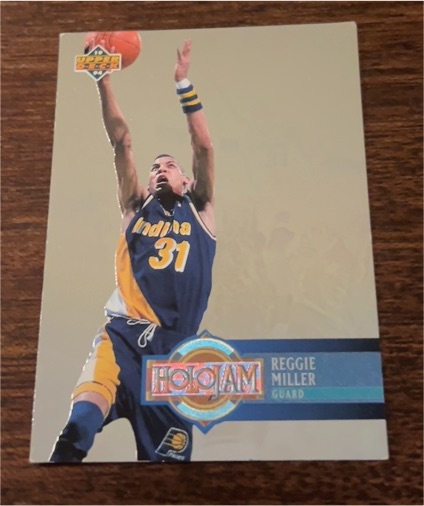 1993-94 Upper Deck Holojam #H11 Reggie Miller — front